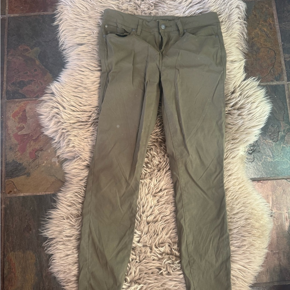 Green Prana hiking pants size 6